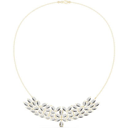 Marquise Lab Grown Diamond Cluster Pendant