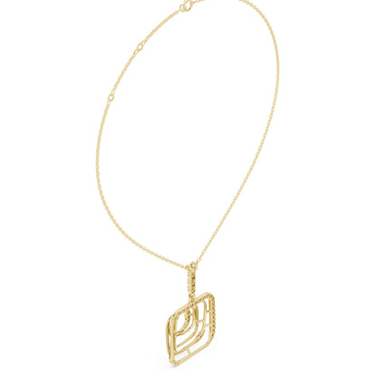 Marquise Lab Grown Diamond Halo Pendant