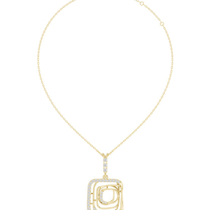 Marquise Lab Grown Diamond Halo Pendant