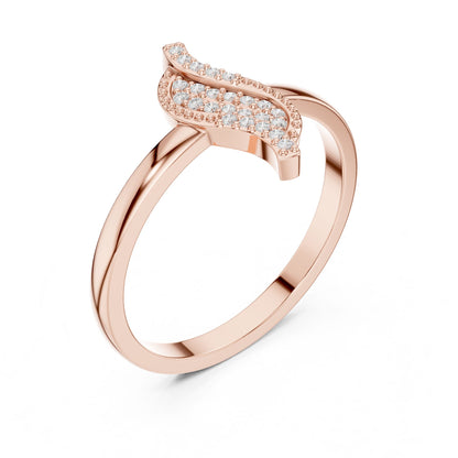 Marquise Lab Grown Diamond Pave Engagement Ring