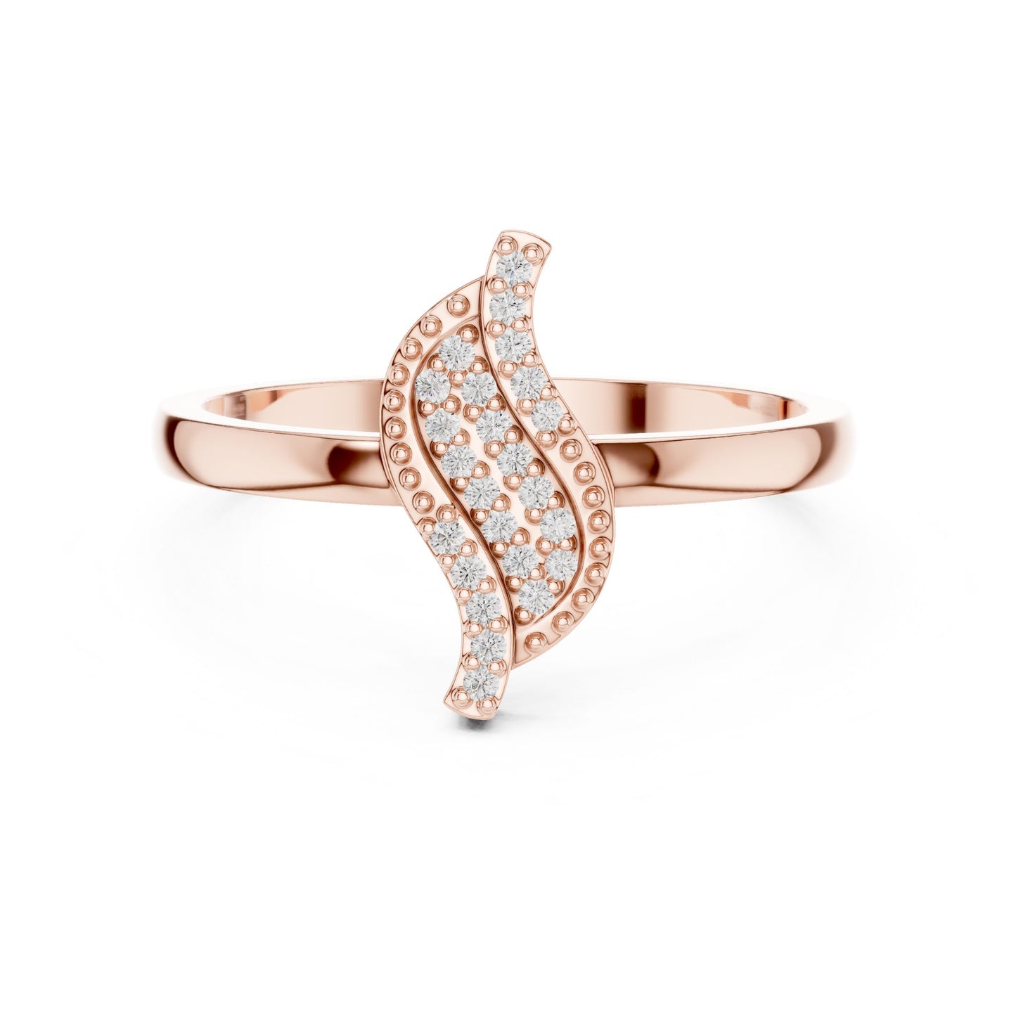 Marquise Lab Grown Diamond Pave Engagement Ring