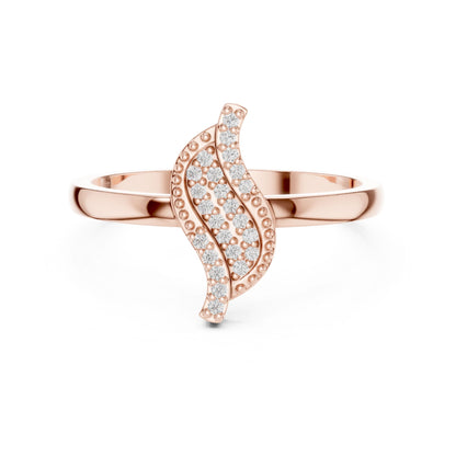 Marquise Lab Grown Diamond Pave Engagement Ring