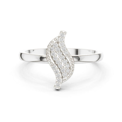 Marquise Lab Grown Diamond Pave Engagement Ring