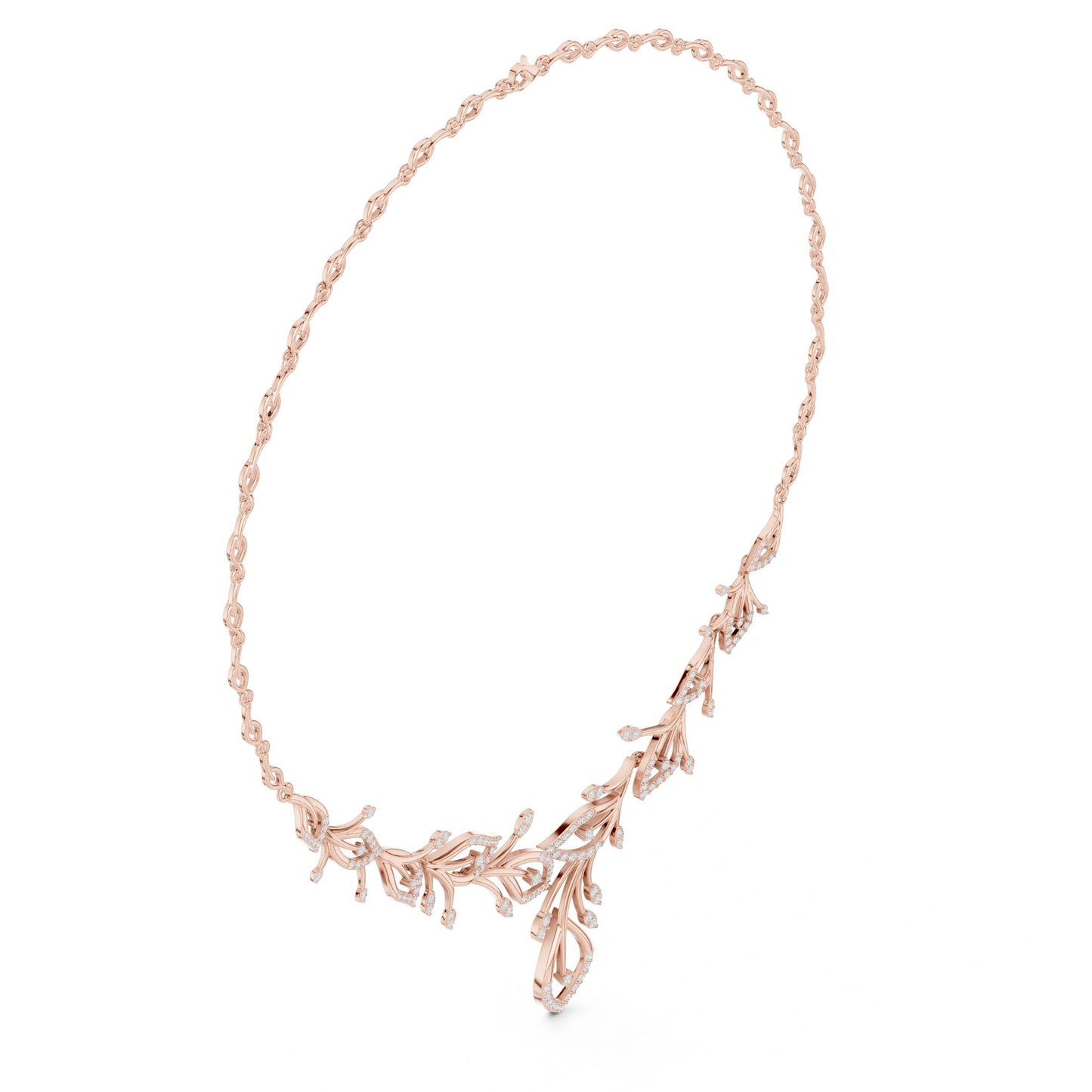 Marquise Lab Grown Diamond Side-Stone Pendant