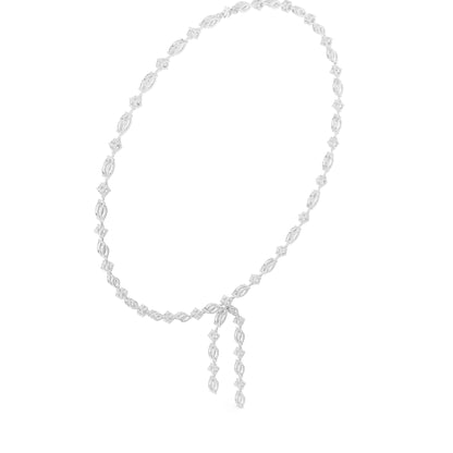 Marquise Lab Grown Diamond Side-Stone Pendant