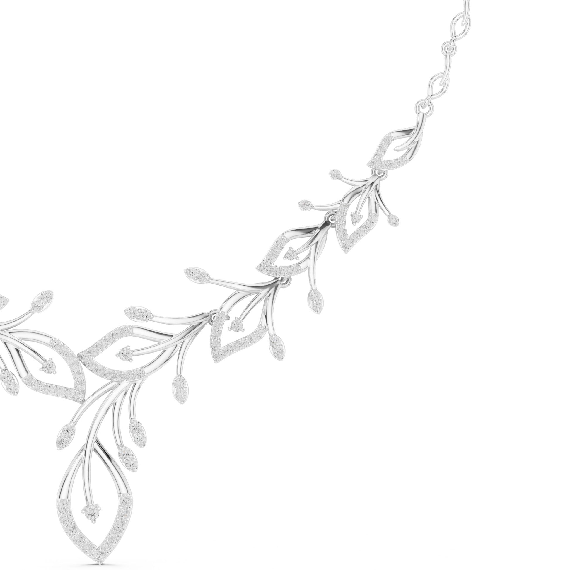 Marquise Lab Grown Diamond Side-Stone Pendant