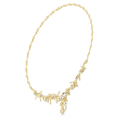 Marquise Lab Grown Diamond Side-Stone Pendant