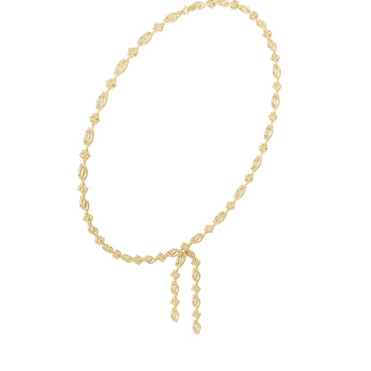 Marquise Lab Grown Diamond Side-Stone Pendant