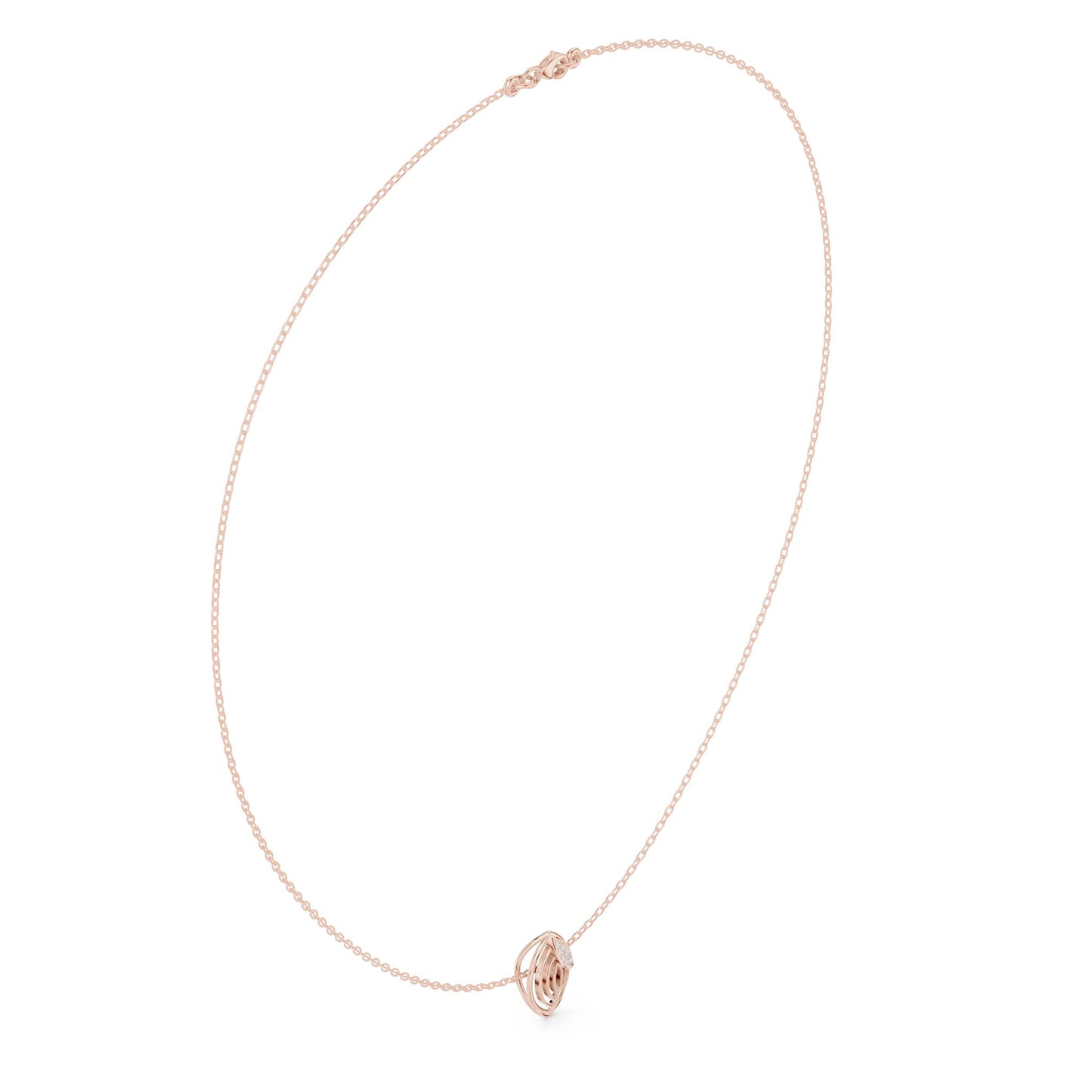Marquise Lab Grown Diamond Pendant