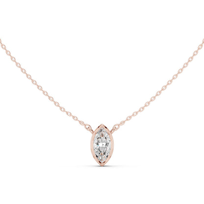 Marquise Lab Grown Diamond Pendant