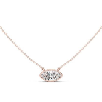 Marquise Lab Grown Diamond Pendant