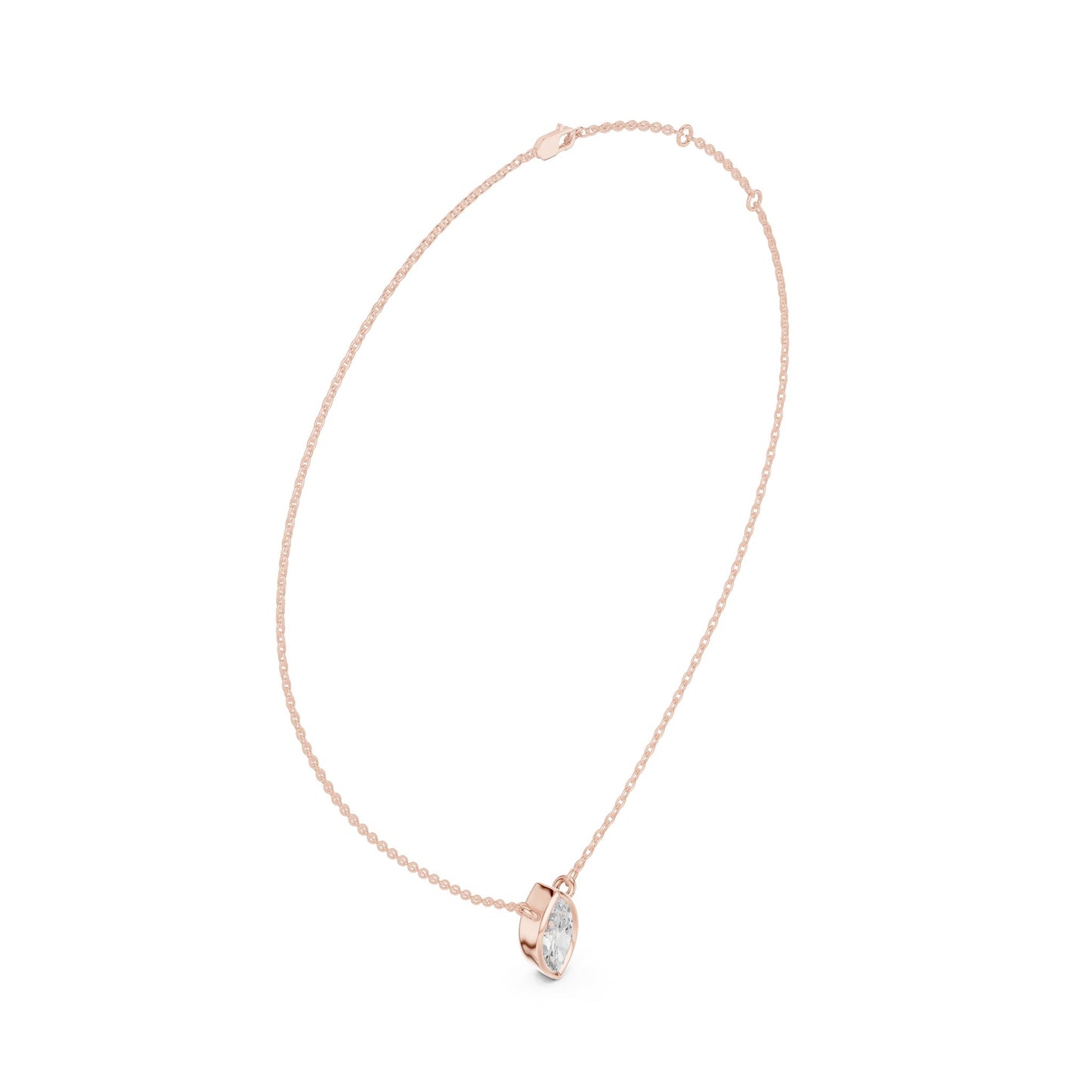 Marquise Lab Grown Diamond Pendant