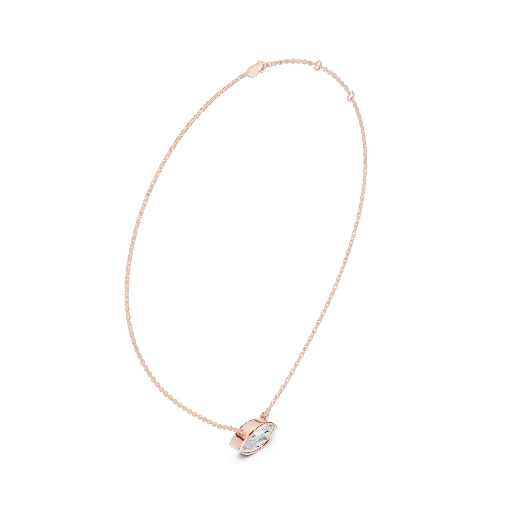 Marquise Lab Grown Diamond Pendant