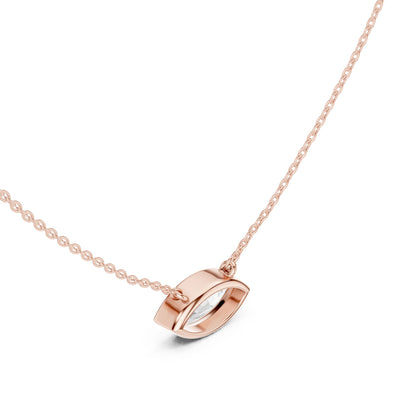 Marquise Lab Grown Diamond Pendant