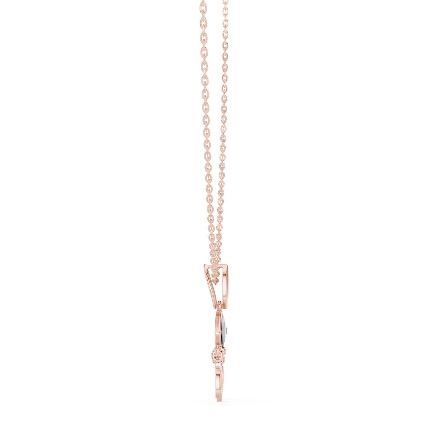 Marquise Lab Grown Diamond Pendant