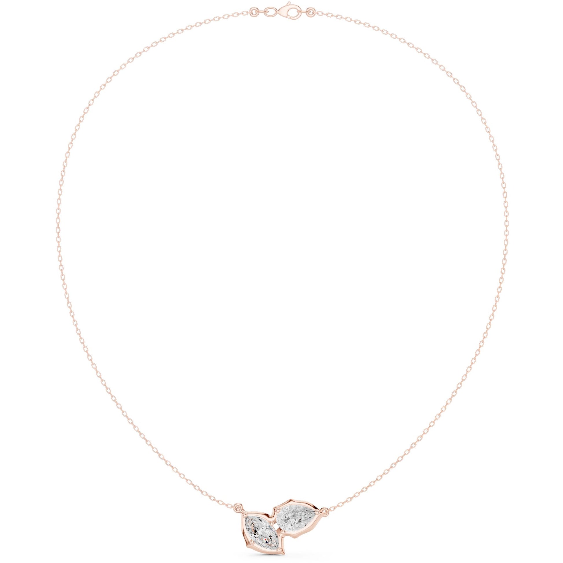 Marquise Lab Grown Diamond Pendant