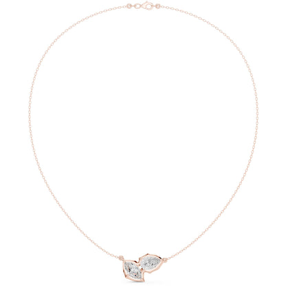 Marquise Lab Grown Diamond Pendant