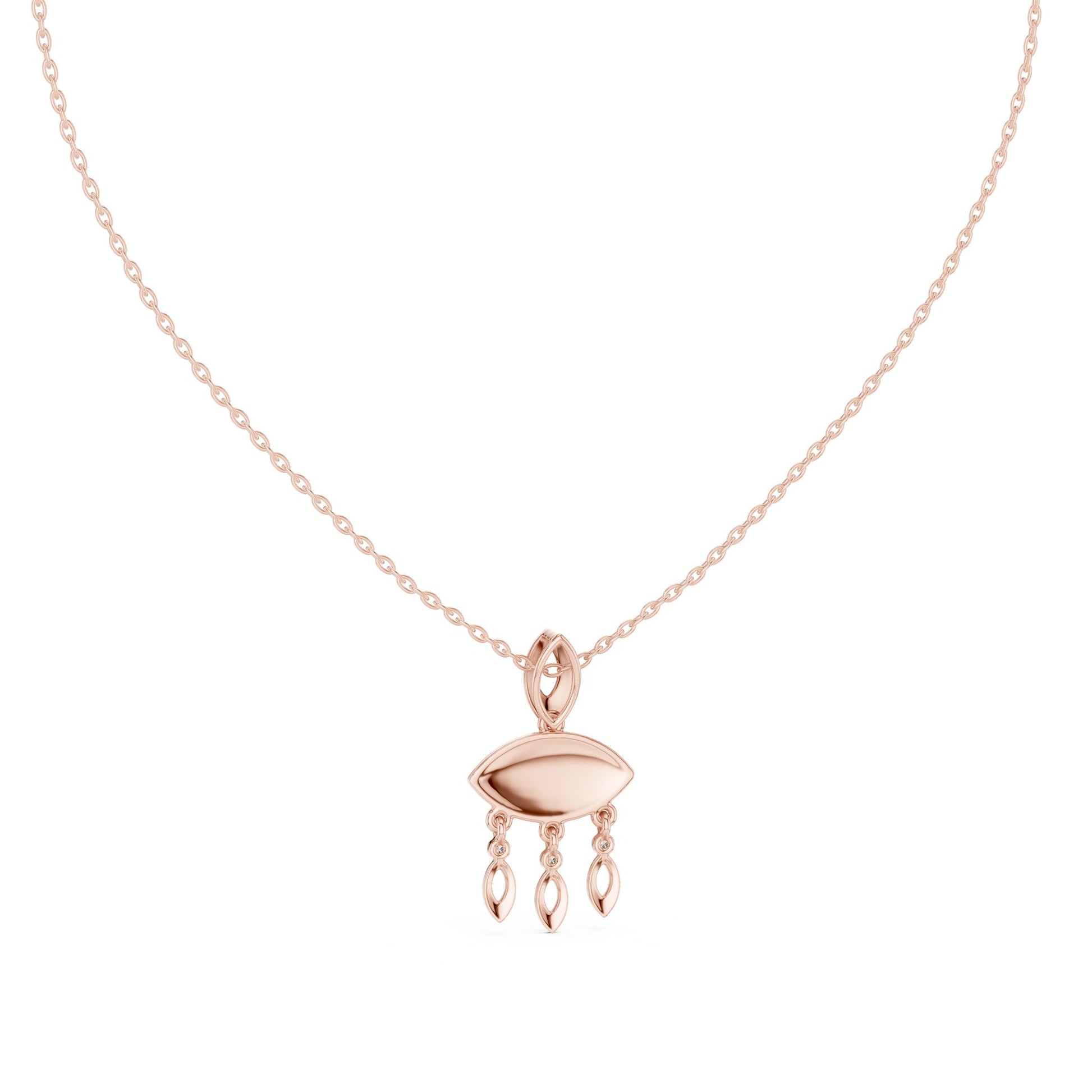 Marquise Lab Grown Diamond Pendant