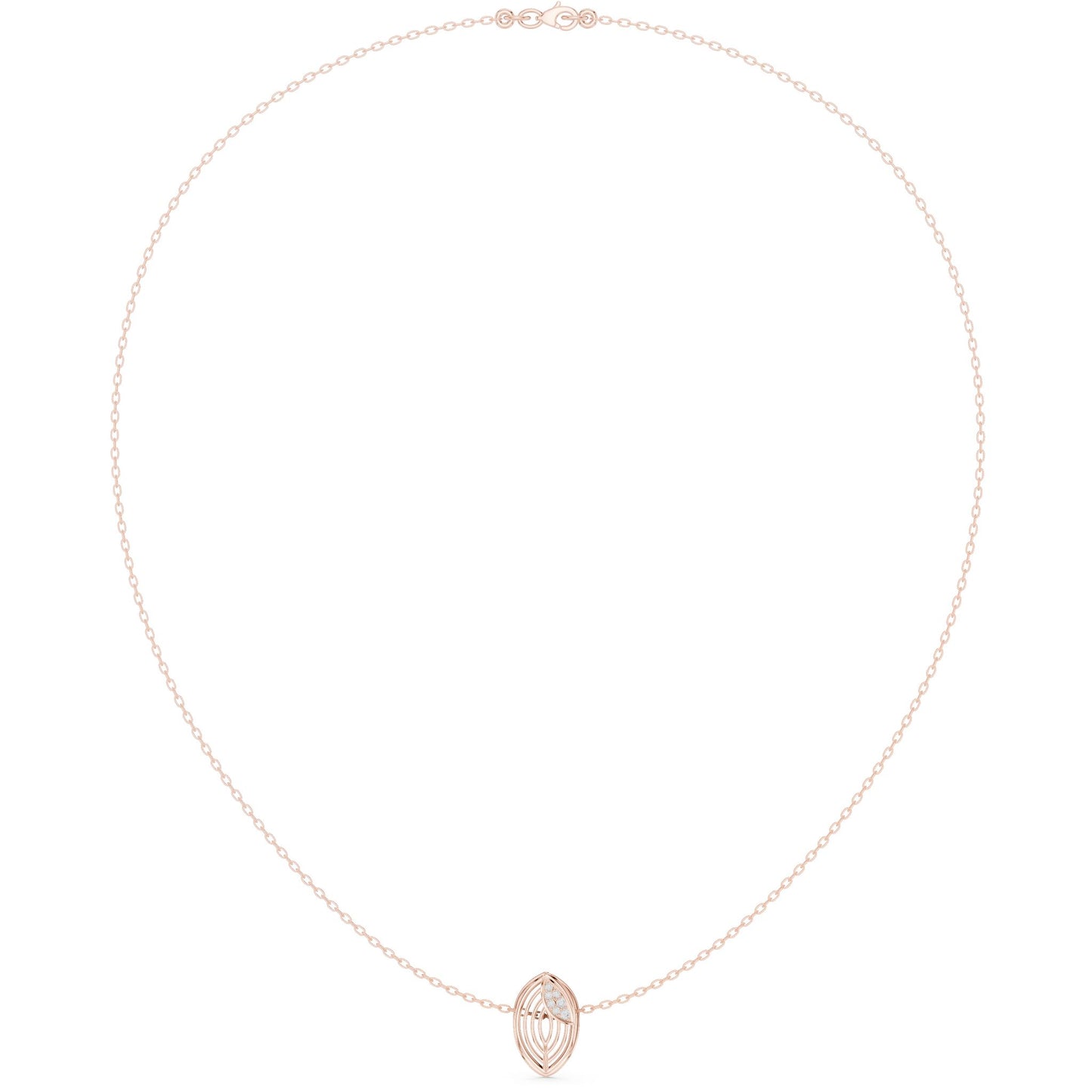 Marquise Lab Grown Diamond Pendant