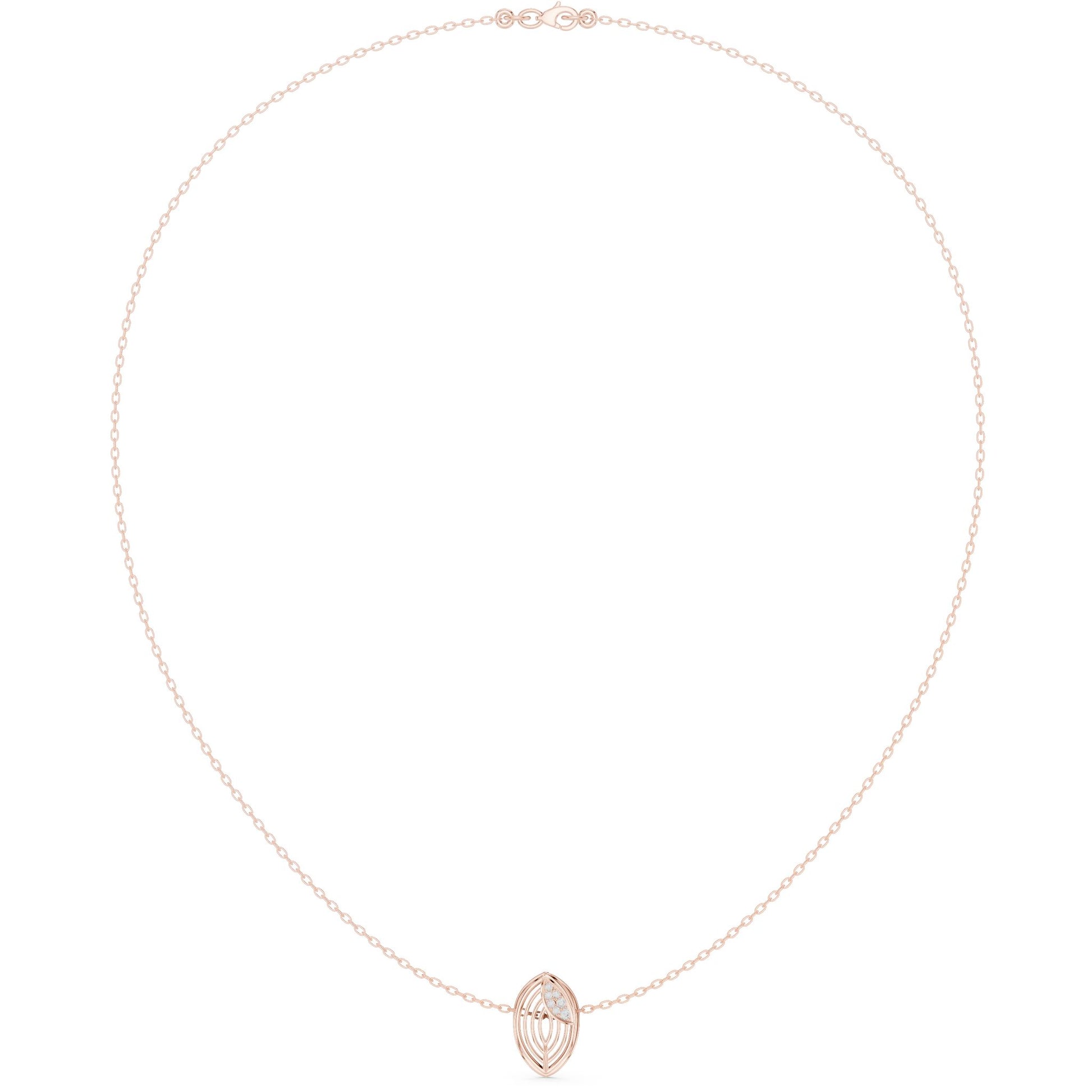 Marquise Lab Grown Diamond Pendant