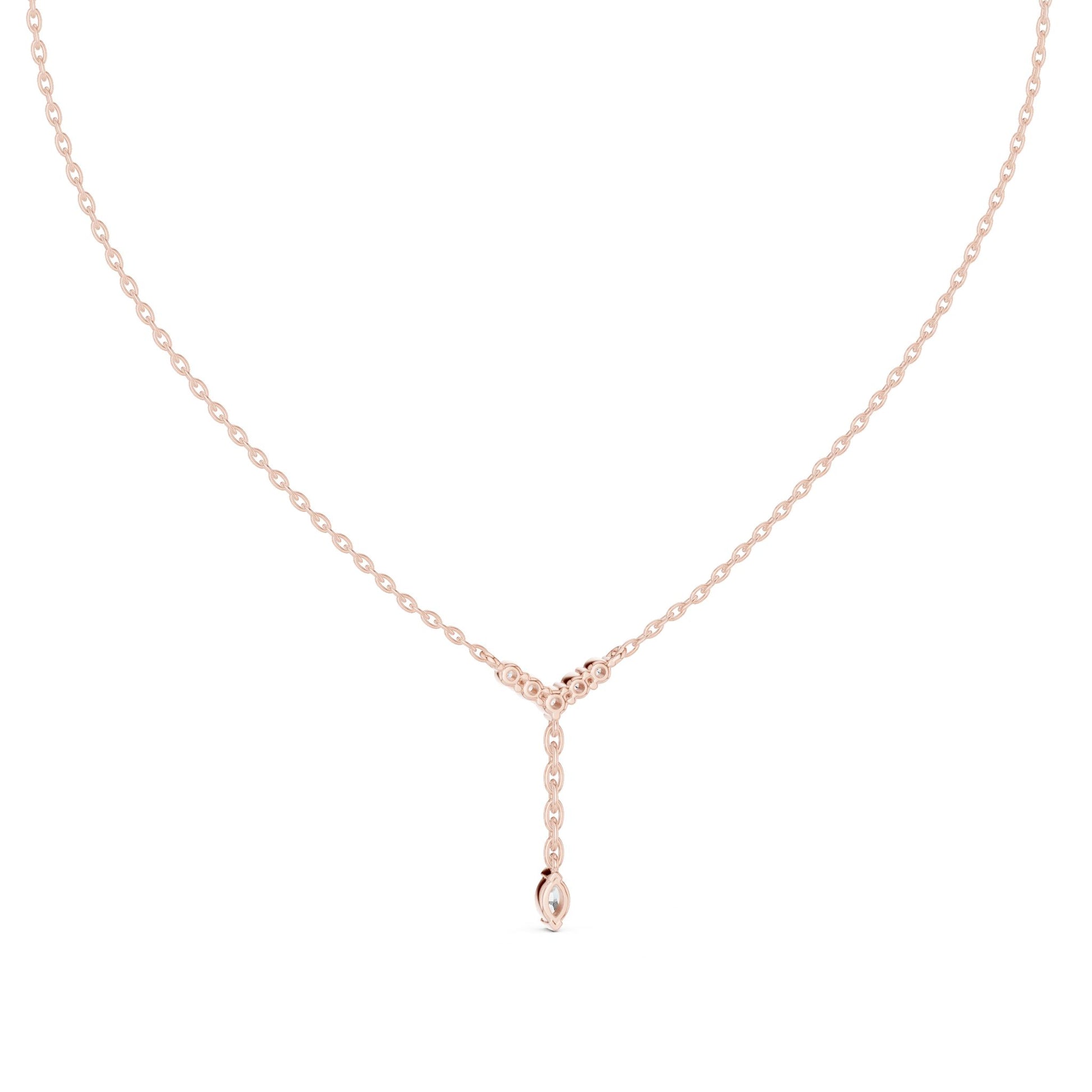 Marquise Lab Grown Diamond Pendant