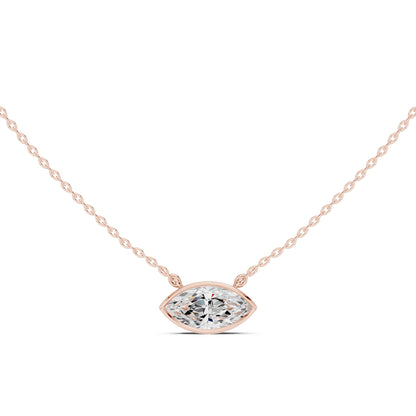 Marquise Lab Grown Diamond Pendant
