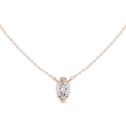 Marquise Lab Grown Diamond Pendant