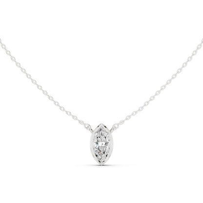 Marquise Lab Grown Diamond Pendant