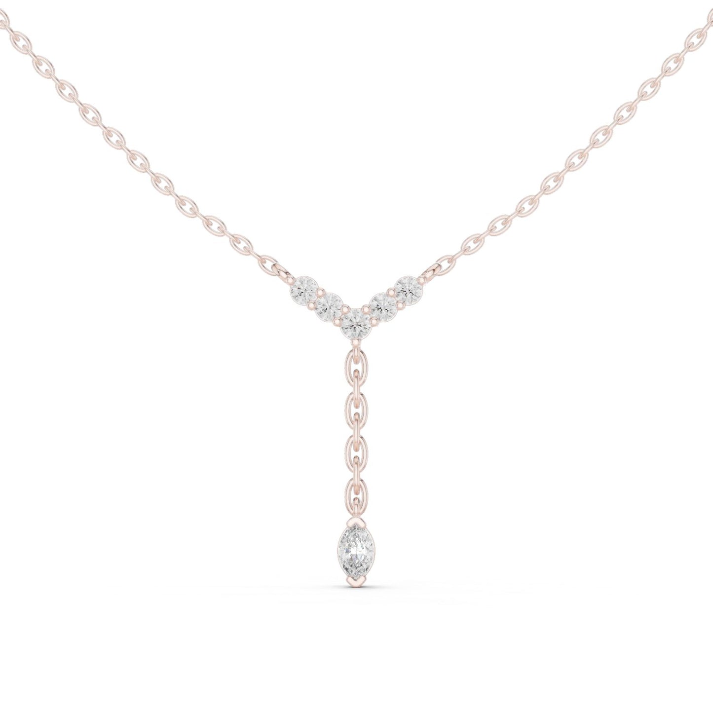 Marquise Lab Grown Diamond Pendant