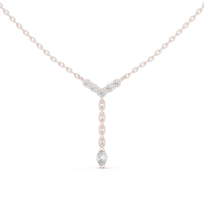 Marquise Lab Grown Diamond Pendant