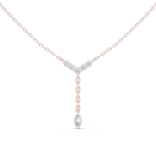 Marquise Lab Grown Diamond Pendant