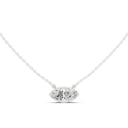 Marquise Lab Grown Diamond Pendant