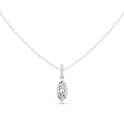Marquise Lab Grown Diamond Pendant