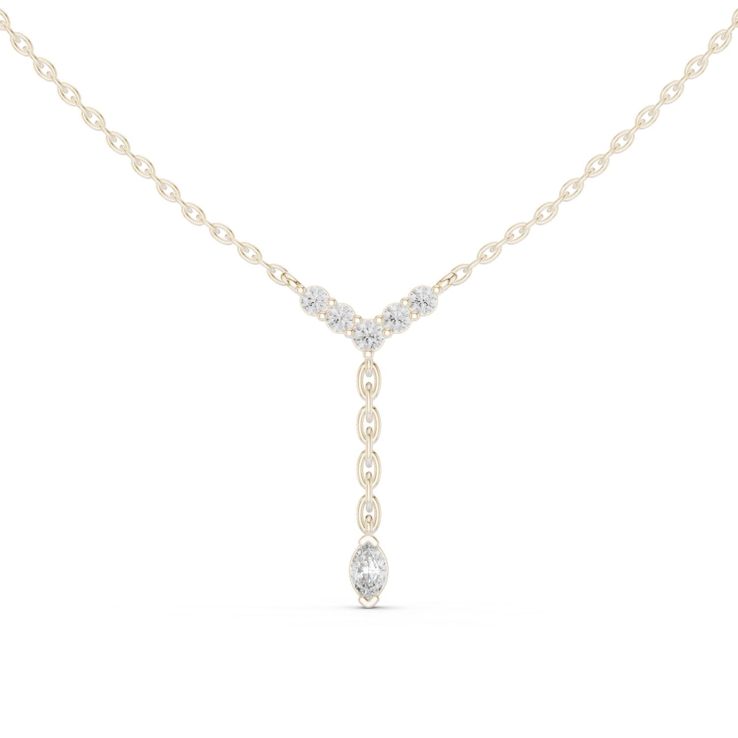 Marquise Lab Grown Diamond Pendant