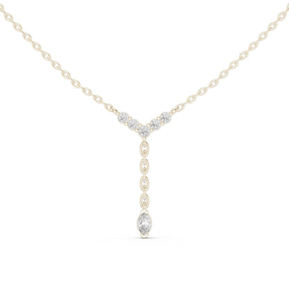 Marquise Lab Grown Diamond Pendant