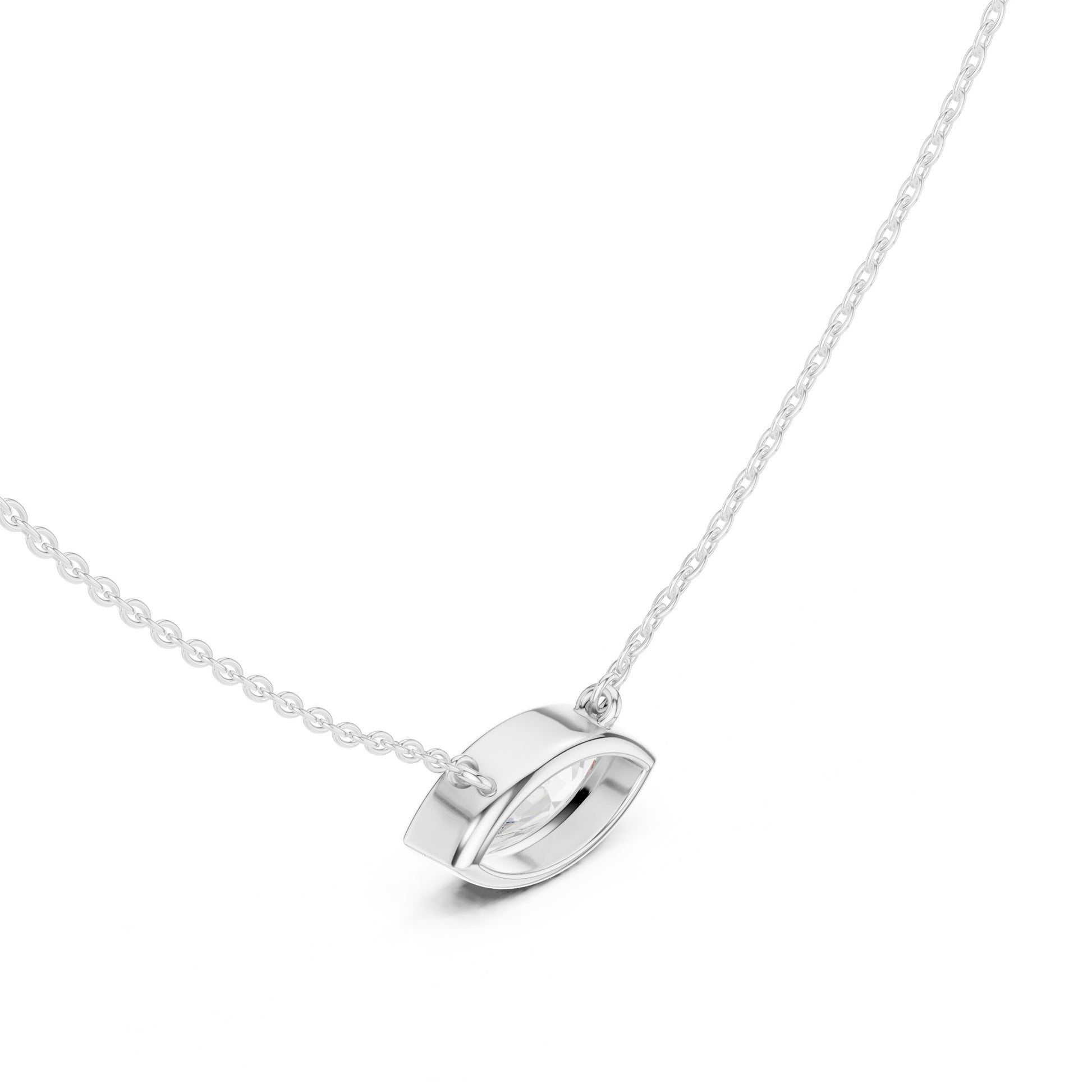 Marquise Lab Grown Diamond Pendant