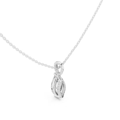Marquise Lab Grown Diamond Pendant
