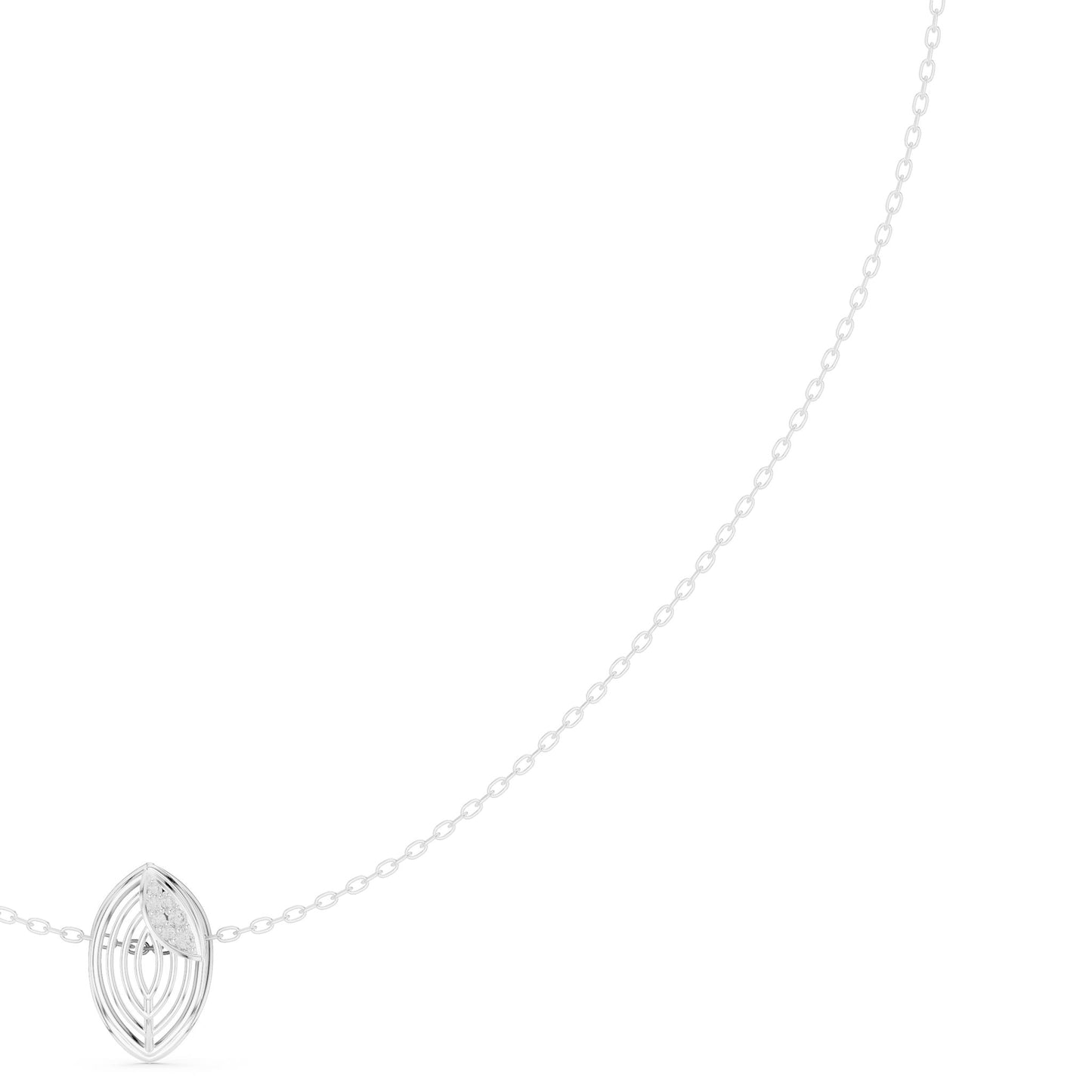 Marquise Lab Grown Diamond Pendant