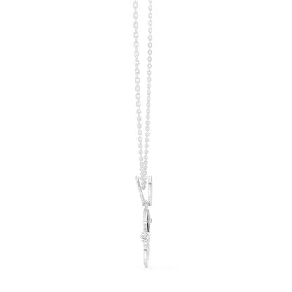 Marquise Lab Grown Diamond Pendant