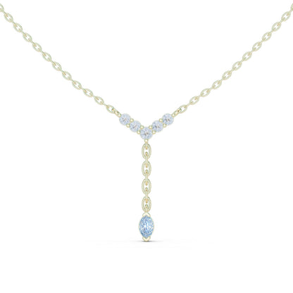 Marquise Lab Grown Diamond Pendant