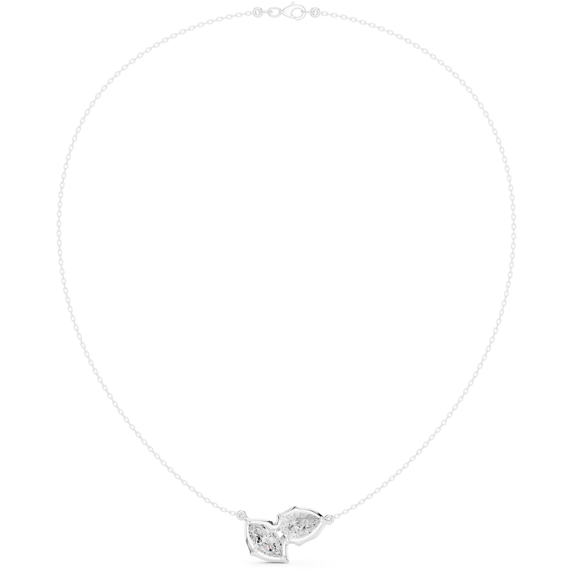 Marquise Lab Grown Diamond Pendant