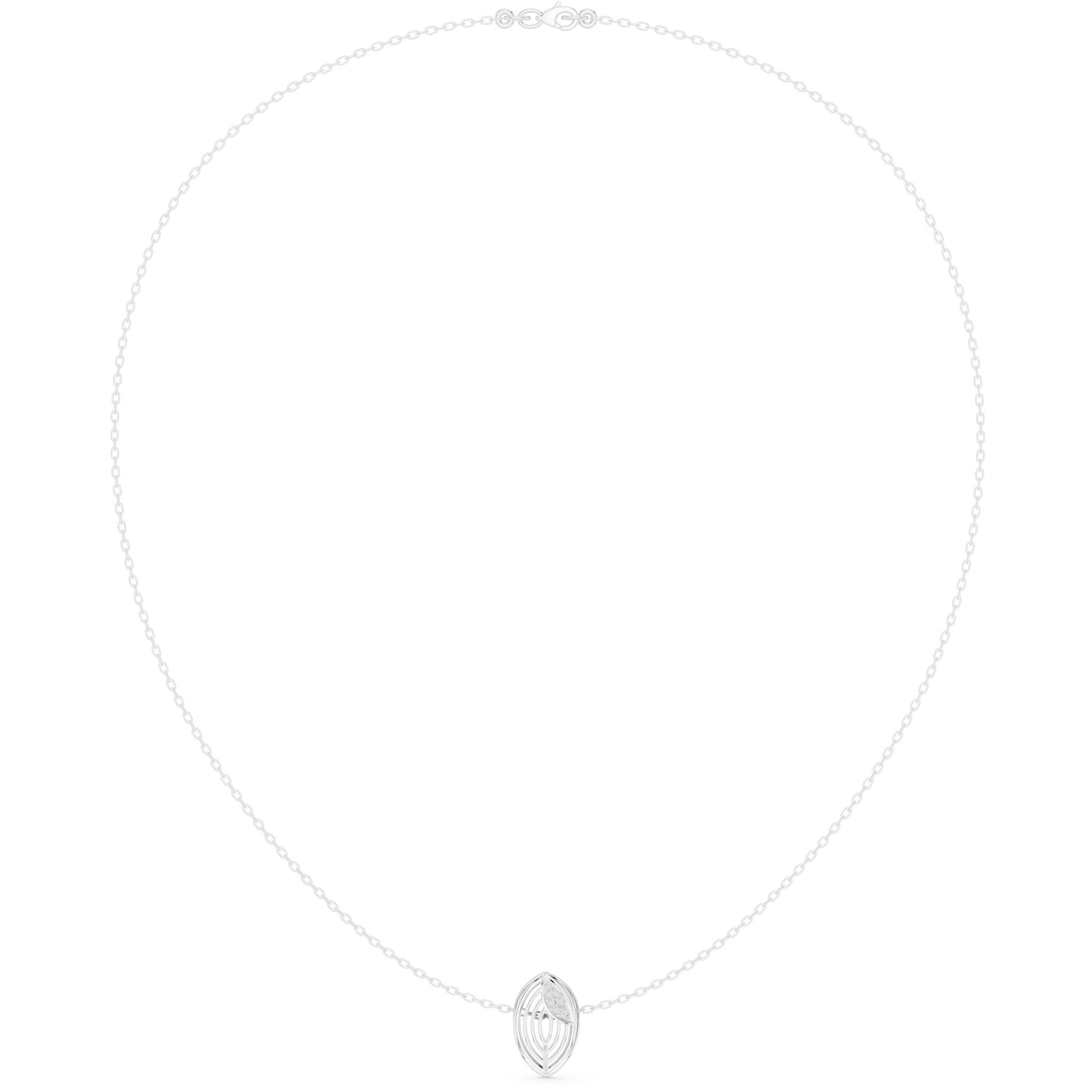 Marquise Lab Grown Diamond Pendant