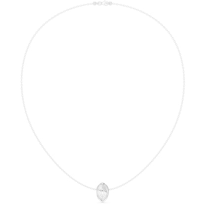 Marquise Lab Grown Diamond Pendant