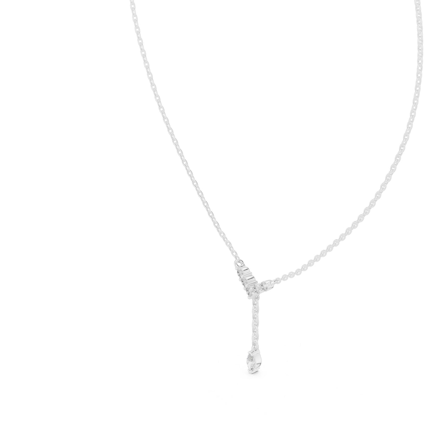Marquise Lab Grown Diamond Pendant