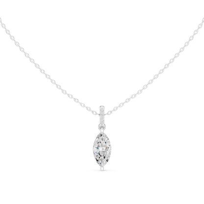 Marquise Lab Grown Diamond Pendant