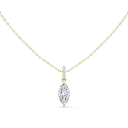 Marquise Lab Grown Diamond Pendant