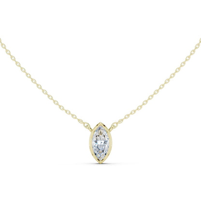 Marquise Lab Grown Diamond Pendant
