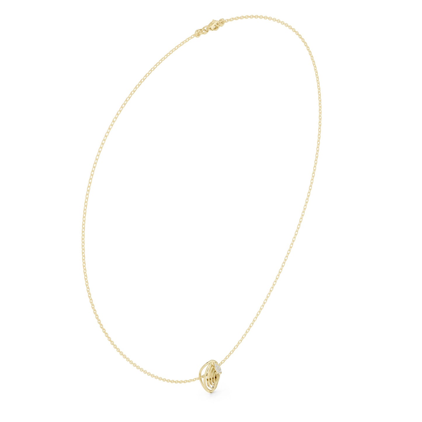 Marquise Lab Grown Diamond Pendant