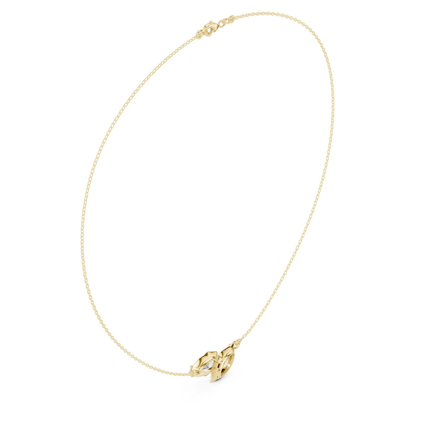 Marquise Lab Grown Diamond Pendant