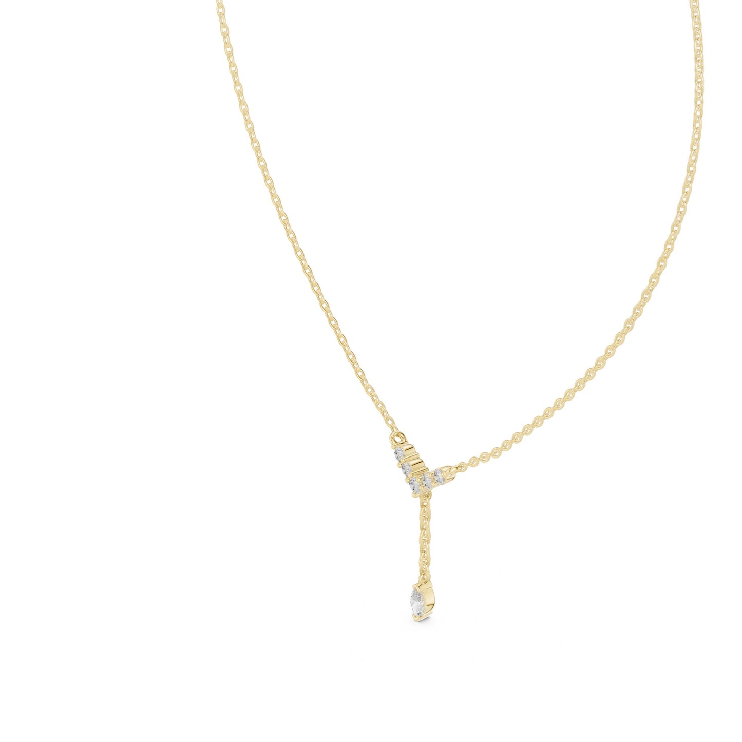 Marquise Lab Grown Diamond Pendant
